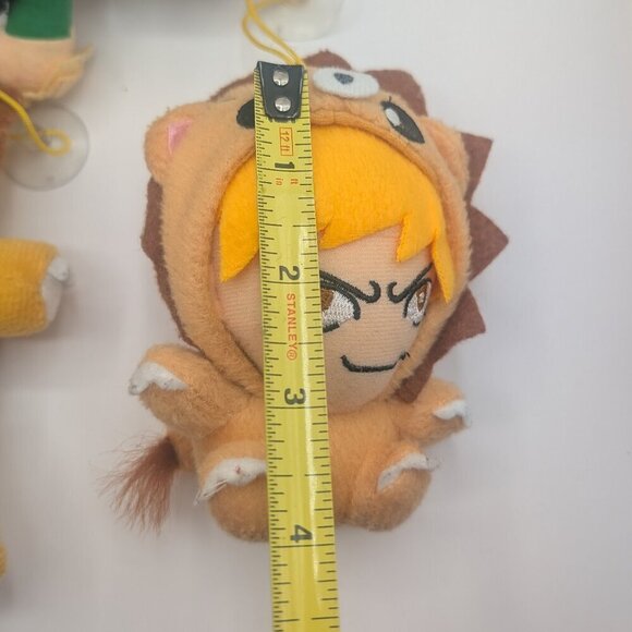 Lot of 5 Banpresto 43250 bleach anime stuffed plush chibi suction cup + 1x Kon - Picture 8 of 11
